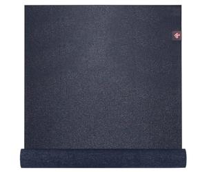 Manduka eKO Superlite Yoga Mat for Travel - Lightweight, Easy to Roll and Fold, Durable, Non Slip Grip, 1.5mm Thick, Midnight Blue, 71" x 24"