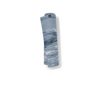 Manduka eKOLite Yoga Mat 71" - 4mm | Natural Rubber | Eco-Friendly | Soft Textured Surface | Natural Next-to-Skin Feel | 71 x 26 inches | Black Clay Marble
