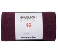 Manduka eQua Hot Hand Towel - 16" Double-Knit Microfiber Rapid Sweat Absorption Multipurpose Workout Towel 16 x 26.5 Inches