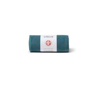 Manduka eQua Yoga Hand Towel - Quick Drying Microfiber, Lightweight, Yoga Accessories Easy for Travel, 16 Inch (40cm), Sage Solid