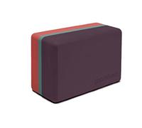 Manduka Foam Yoga Block - Recycled EVA Foam Block with Ergonomic Support, Yoga Equipment, Home Gym Accessory, & Pilates Tool, Lightweight for Travel, High Density, Comfortable Edges