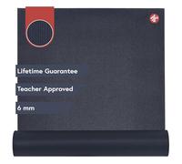 Manduka PRO Yoga Mat - Premium 6mm Thick Travel Mat, High Performance Grip, Ultra Cushioning for Support and Stability in Yoga, Pilates, Gym and Any General Fitness, Midnight 71" x 26"