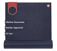 Manduka PROlite Yoga Mat 68" - 4.7mm | Lifetime Durability | Hygienic Construction | Teacher Approved | Midnight 68 x 24 inches