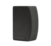 Manduka unBLOK Foam Yoga Block - High Density EVA Foam Yoga Brick - 100 % Recyclable Material Pilates Block - Ergonomic Support for Stability, Comfort and Balance in Any Yoga Pose, Thunder(Grey)