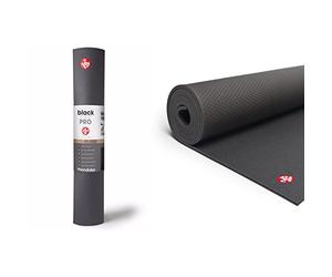 Manduka Unisex's PRO Yoga and Pilates Mat, Black, 180 cm