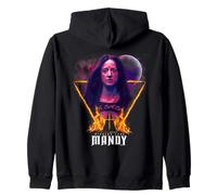 Mandy Burning Triangle Zip Hoodie