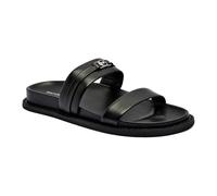 Mandy Flat Sandal - female - Michael Kors - Sliders - Black - 3 UK - Shoes 3 UK