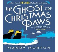 Mandy Morton The Ghost of Christmas Paws Paperback Book in White Mandy Morton White