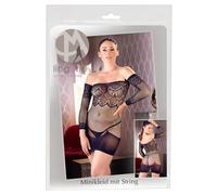 Mandy Mystery Lingerie Gauntlets Dress Black S-L