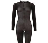 Mandy Mystery lingerie Medium/Large Catsuit with Lace Collar