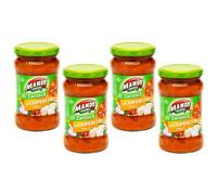Mandy Zacusca Ciuperci 250g | Mushroom Zacusca Jarred Cooked Food | Ideal Condiment Chutneys, Pickles, Fresh Bread & Savoury Biscuits | Elevate Snacking & Mealtime (Mushroom Sauce 300g, 4 Pack)