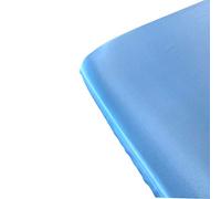 Mane by TIM & TAM Satin COTBED Fitted Sheet (Blue)