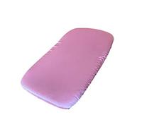 Mane by TIM & TAM Satin Crib Fitted Sheet (Pink)
