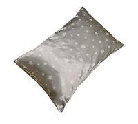 MANE by TIM & TAM Standard SATIN Pillowcase (Grey Stars)