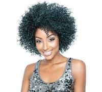 Mane Concept Hair Red Carpet Berry Curly Lace Front Wig Synthetic 3c Annie Curl SR1B/TEAL