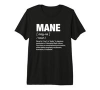 Mane Memphis Funny Definition Premium T-Shirt