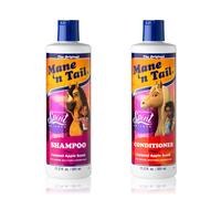 Mane 'n Tail Spirit Untamed Shampoo & Conditioner Set - Caramel Apple Scented Gentle Coconut Oil Formula for Soft Silky Hair (11.02 oz)