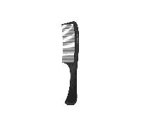 Mane Tame Black Carbon Rake Comb