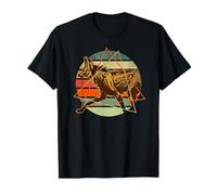 Maned Wolf South America Animal Colorful T-Shirt