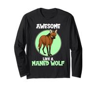 Maned Wolves Awesome Like a Maned Wolf Long Sleeve T-Shirt