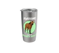 Maned Wolves Awesome Like a Maned Wolf Stainless Steel Insulated Tumbler