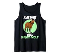 Maned Wolves Awesome Like a Maned Wolf Tank Top