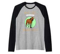 Maned Wolves Next Life i Want to be a Maned Wolf Raglan Baseball Tee