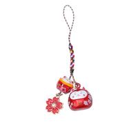 Maneki Neko Keychain Pendant Ideal for Car Decoration or Items Backpack Cats Ornament Multi Color Adorable Backpacks Keychain Cats Pendant Car Accessories Interior Rearview Hanging Decorative Ornament