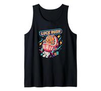 Maneki Neko Luck Rush Lucky Cat Casino Card Game Player Tank Top