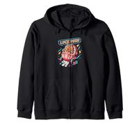 Maneki Neko Luck Rush Lucky Cat Casino Card Game Player Zip Hoodie