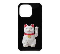 Maneki Neko Origami Cat Japanese Lucky Cat Kawaii Case for iPhone 13 Pro