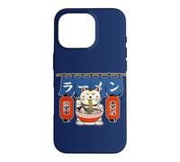 Maneki Neko Ramen Shop Lucky Cat Noodle Art Case for iPhone 16 Pro