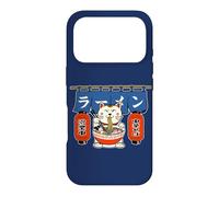 Maneki Neko Ramen Shop Lucky Cat Noodle Art Case for iPhone 17 Pro