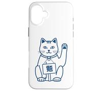 Maneki Neko the Japanese Luckiest Cat Japan Case for iPhone 16 Plus