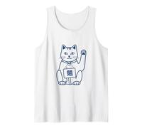 Maneki Neko The Japanese Luckiest Cat Japan Tank Top