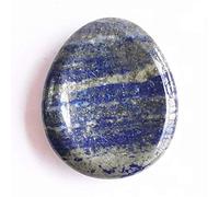 Manekieko Natural Lapis Lazuli Water Drop Chakra Thumb Worry Stone,Stress Relax Healing Reiki Crystal Pocket Palm Stones