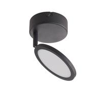 Manel LED Ceiling Light Dimmable (Modern) in Black Metal e. a. for Living Room & Dining Room (1 Lamp), Ceiling Light, Ceiling Light, Interior Lighting