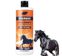 ManeTail Shampoo, Deep Nourishing Mane, 2.56x7.6in Shiny Tail Detangler Conditioner, Horse Grooming Supplies, Coat Cleanser Shower Gel for Cleansing and Conditioning, Smooth