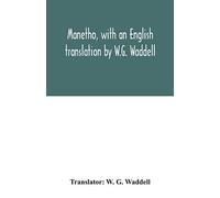 Manetho, with an English translation by W.G. Waddell