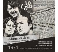 Manfred Krug, Uschi Brüning & Klaus Lenz Band - 1971 - Live Im Deutschen Hygiene-Museum Dresden