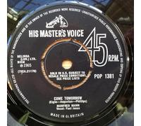 Manfred Mann - COME TOMORROW 7 INCH (7" VINYL 45) UK HIS MASTERS VOICE 1965