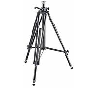 Manfrotto 028B Black Aluminum Studio Pro Triman Tripod with Geared Column