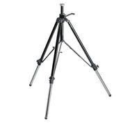 Manfrotto 117B Geared Video Tripod with Rubber Feet and Retractable Metal Spikes (Black)