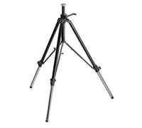 Manfrotto 117B Geared Video Tripod with Rubber Feet and Retractable Metal Spikes (Black)