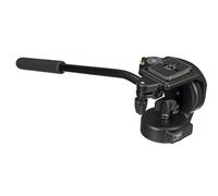 Manfrotto 128RC, Micro Fluid Video Head with Quick Release Camera Plate, Aluminium, 360° Panoramic Rotation, for Video, Videography, Professionals, Black