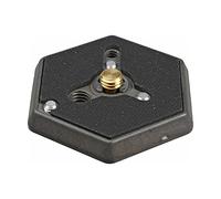 Manfrotto 130-38 Hexagonal Quick Release Mounting Plate with 3/8-Inch Thread and Flush Mount Screw