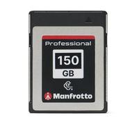 Manfrotto 150GB Professional Memory Card, PCIe 3.0, CFexpress Type B, for pro DSLRs and Advanced CSC Cameras, Records 8K, 6K, 4K Video