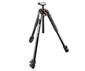Manfrotto 190X PRO3 Aluminium 3-Section Camera Tripod - Schwarz