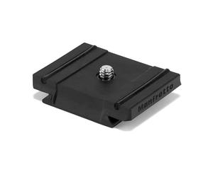 Manfrotto 200LT-PL-PRO, Light Technopolymer Camera Plate RC2 and Arca-compatible, with Rubber Grips, for Compact, Mirrorles, DSLR
