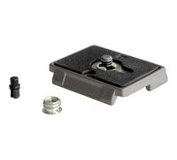 Manfrotto 200PL, Quick Release Plate with 1/4 Inch Screw, Compatible with DSLR, Compact System Camera, Mirrorless